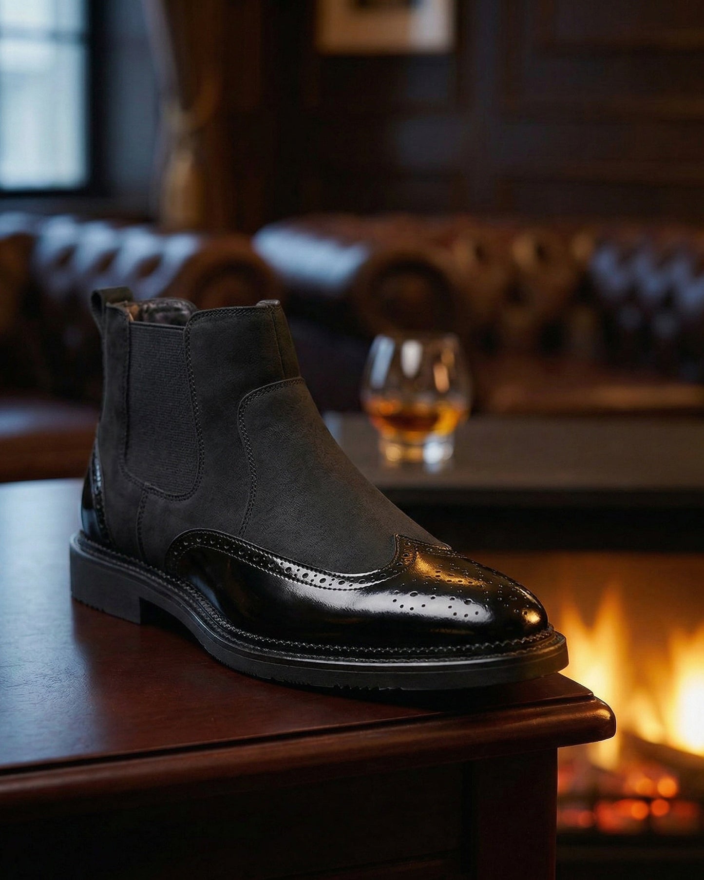 Riccardo Leather Chelsea Boot