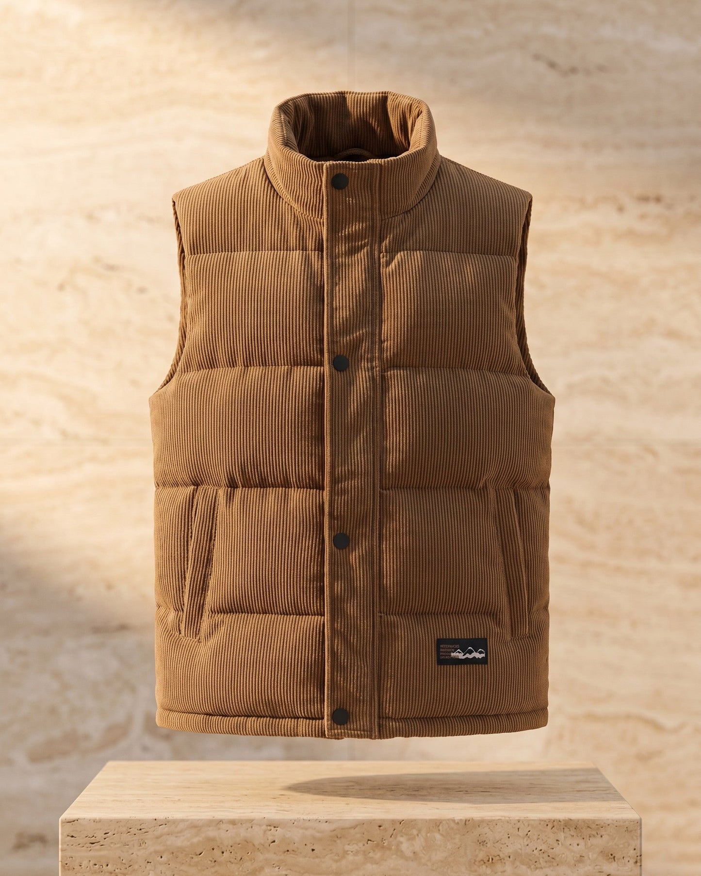 Zeno Corduroy Puffer Vest