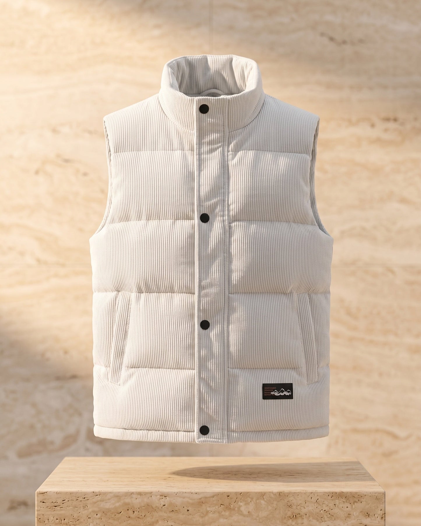 Zeno Corduroy Puffer Vest