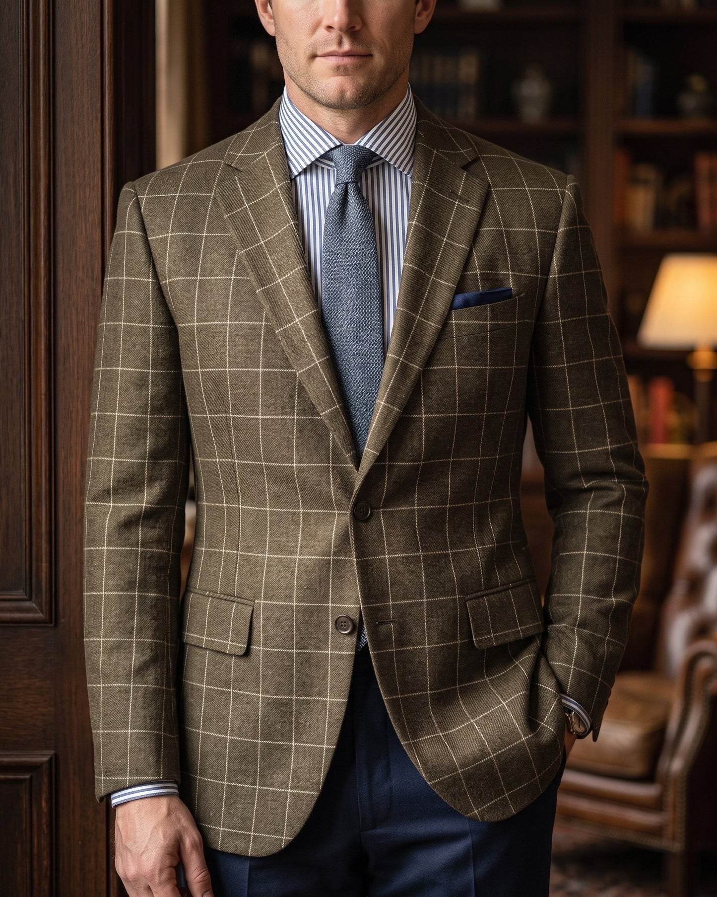 Rocco Windowpane Blazer